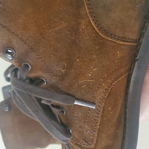 Thursday Boot Company Mens Captain Boots Size 8 Brown Leather Lace-Up - Picture 4 of 16